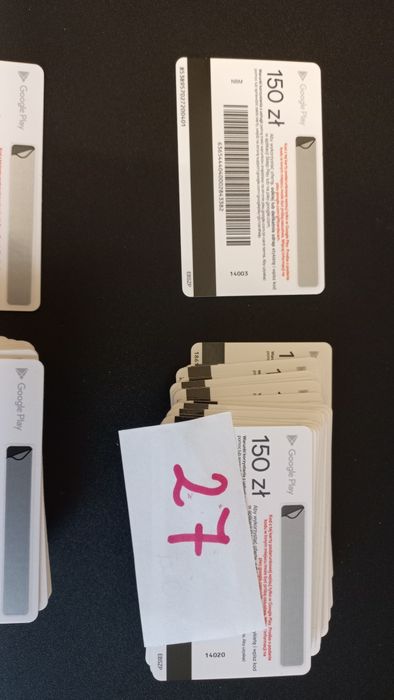 Garty google kolekcjonerskie różne wartosci  całość