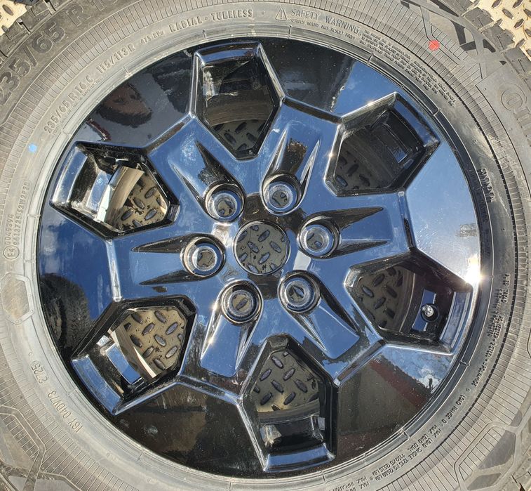 4x FELGI ORYGINALNE FORD TRANSIT 6.5 x 16 6x120 ET50 + CZUJNIKI TPMS F