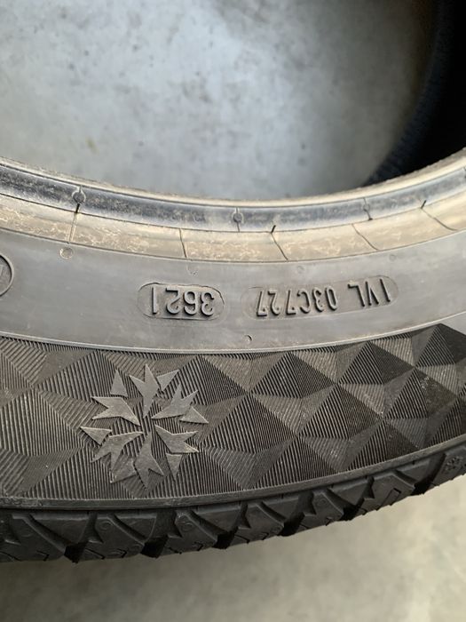 (2шт) 225/55R19 Continental VikingContact 7 зимові шини