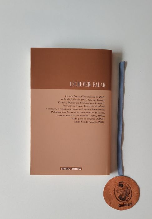 Escrever, Falar, Dois diálogos e um monólogo