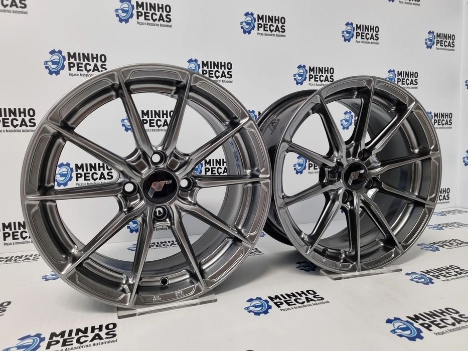 Jantes Japan Racing (JR37) em 15 (4x100) Hyper Black