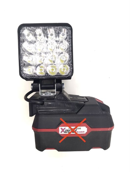 Farol Led 48w para bateria Parkside