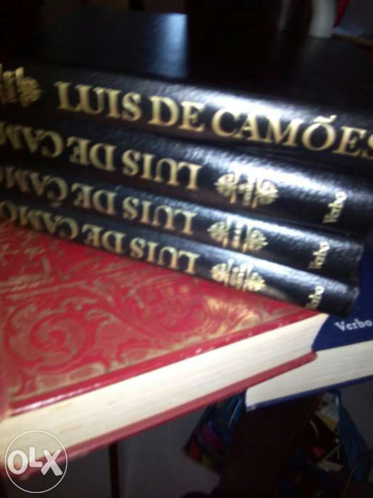Obras de Luís de Camões em 4 volumes