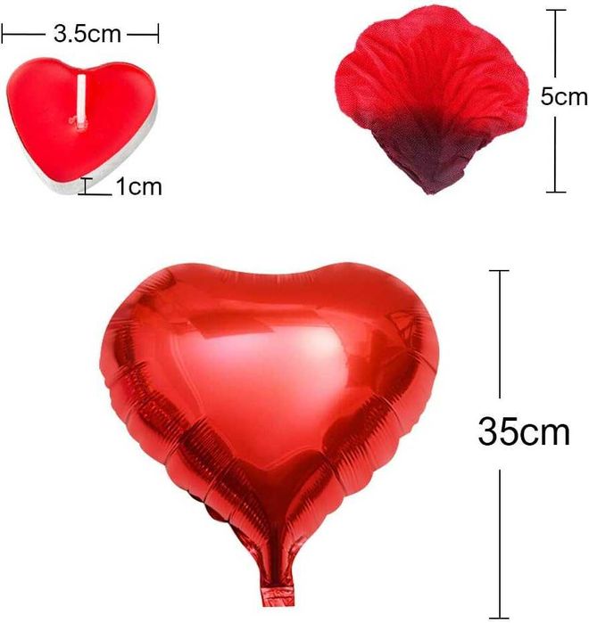 Decoração pedido de casamento / São Valentim / noites românticas  NOVO