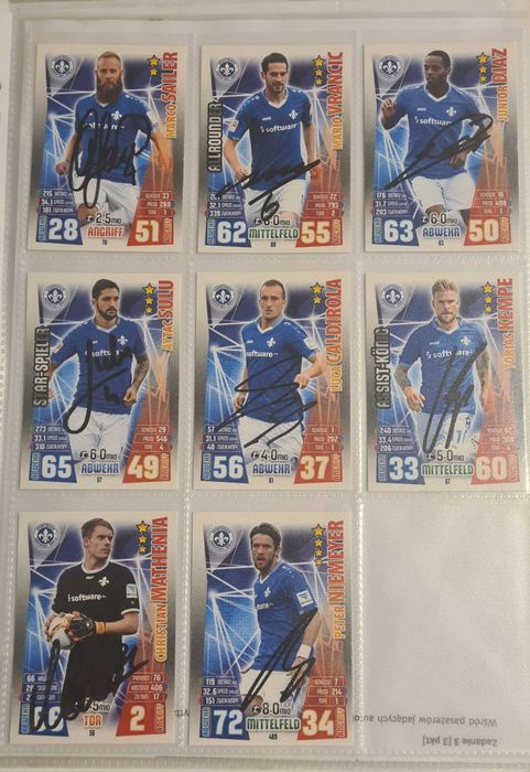 Zestaw Autografów PANINI 2