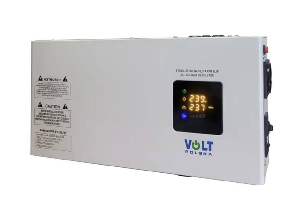 Cтабілізатор напруги мережі Volt Polska AVR 5000VA 8%