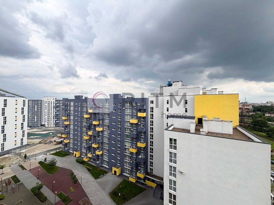 Продаж дуже світлої 2к квартири в новобудові ЖК Ріел Сіті.