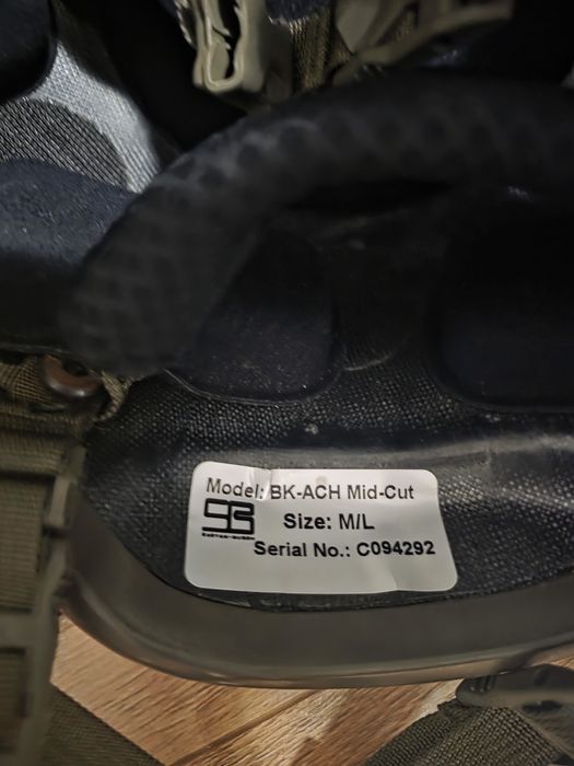 Шолом Кевларовий bk ach mid cut