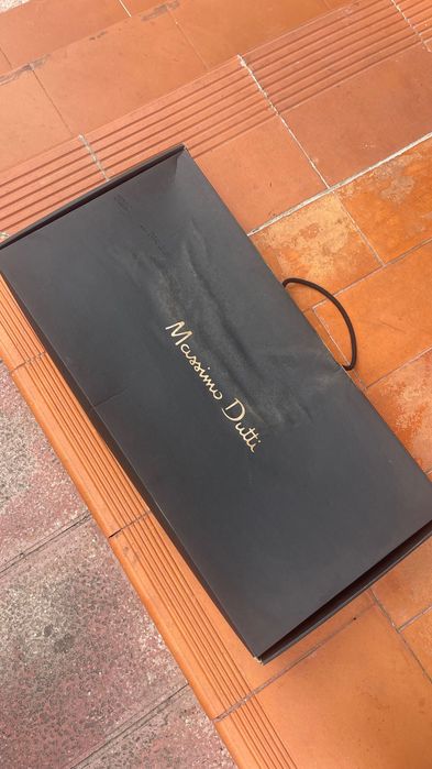 Botas altas de pele Massimo Dutti – Tamanho 38