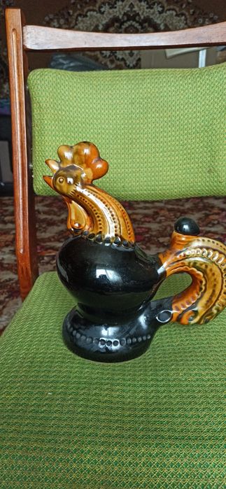 Петух Майолика штоф.