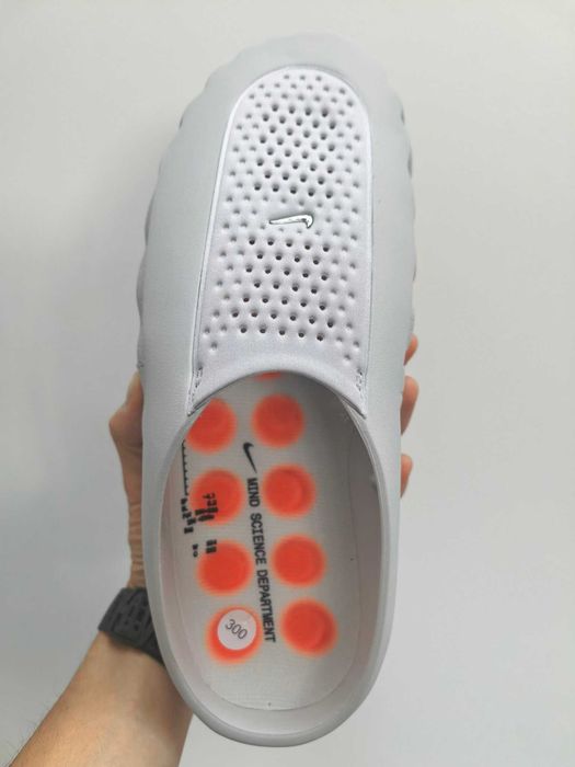 Klapki NIKE Mind 001 Slide Light Smoke Grey szare R.42