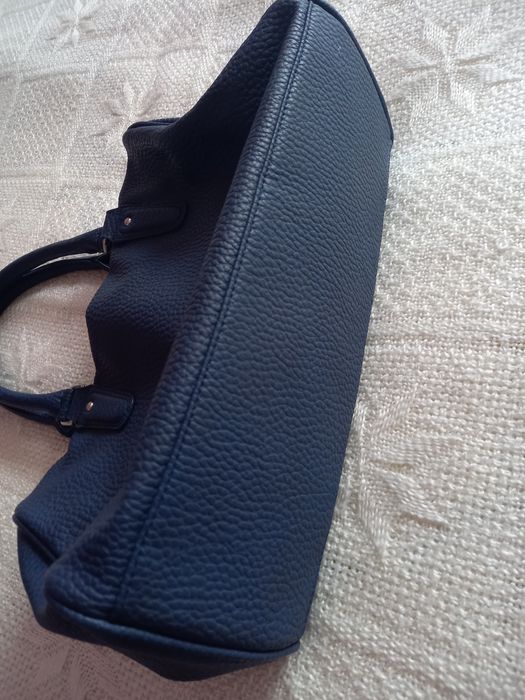 Granatowa pakowna torebka