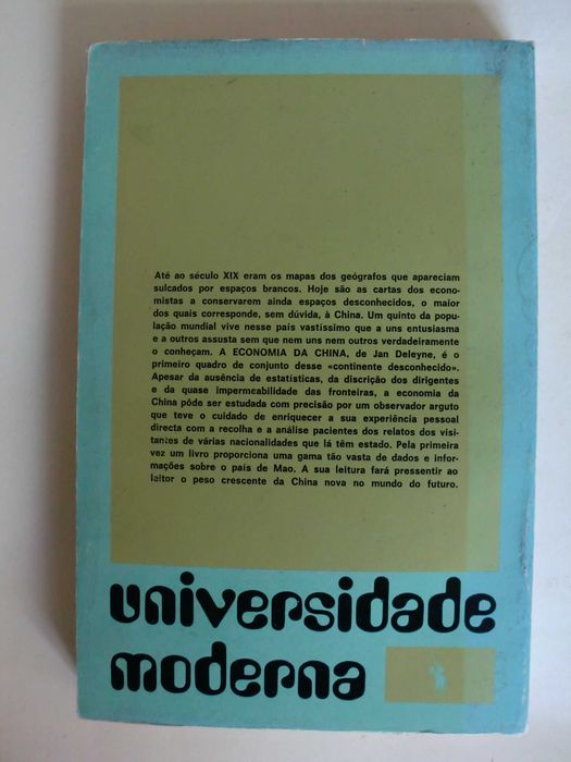 Universidade Moderna - A Filosofia Alemã  / A Economia da China