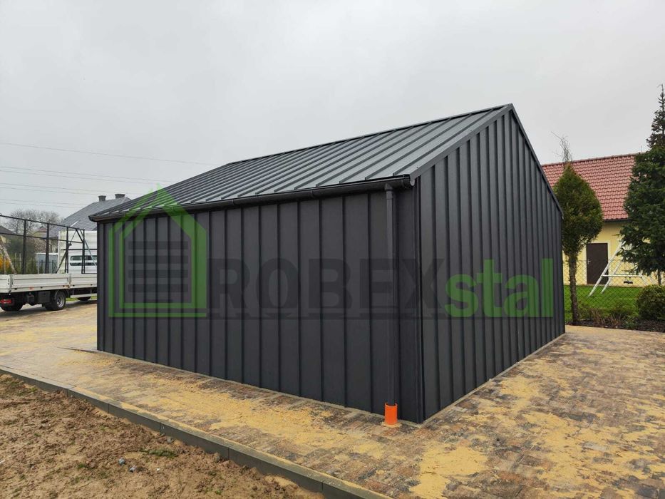 Garaż na rąbek 5,80x6,00 każdy wymiar transport cała polska