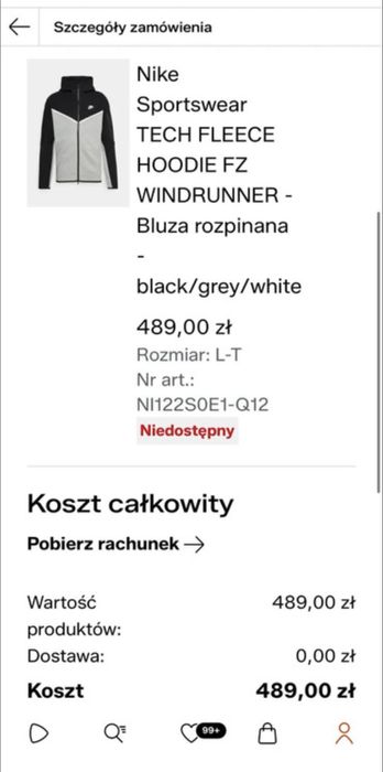 Bluza Nike Tech Fleece