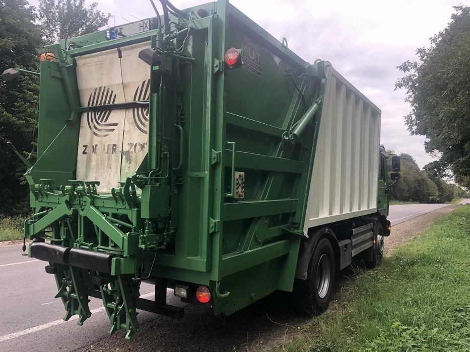 Сміттєвоз MAN 18.250 Бункер MUT (Austria) 16m3 Мусоровоз Свіжий