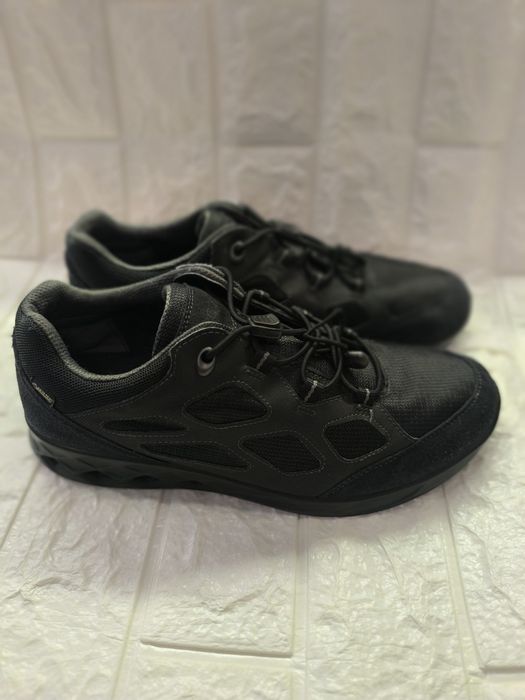 Чорні кросівки ессо, ecco унісекс, мембрана goretex