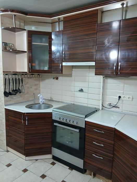 Кухня МДФ  кухонный гарнитур шкаф на кухню мебель