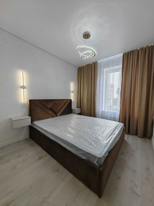 2 комнатная квартира с красивым ремонтом в ЖК Акварель-8 Таирово