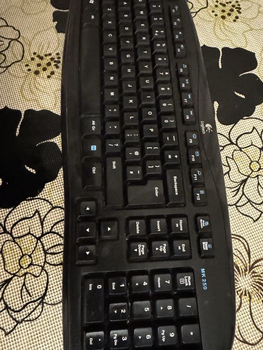 Бездротова клавіатура logitech mk250 desktop