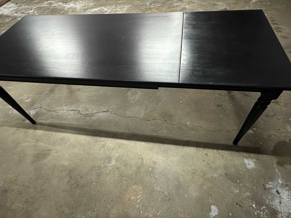 Stół IKEA INGATORP rozkładany, czarny, jak nowy, stan bdb.