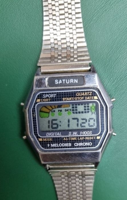 Часы saturn электронные