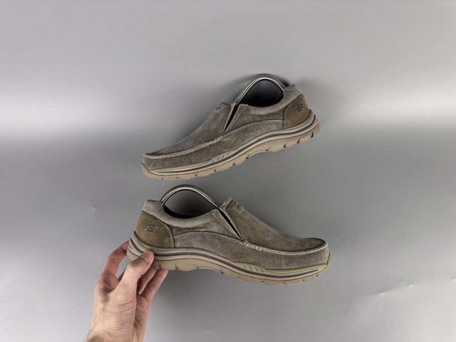 Розмір 40 25.5 см Чоловічі мокасини/сліпони кросівки Skechers Relaxed Fit Expected Avillo