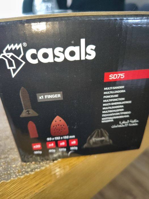 Szlifierka oscylacyjna nowa Casals