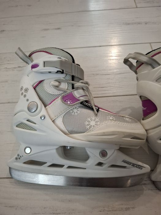 Łyżwy dziewczęce regulowane