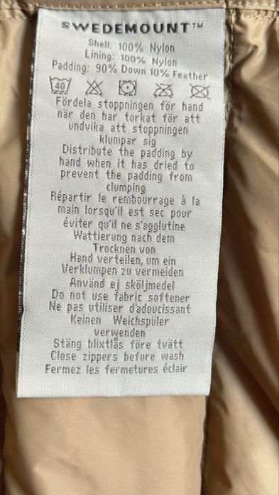 Новий пуховик swedemount