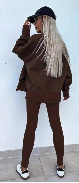 Класний набір лосини з кофтою двійка