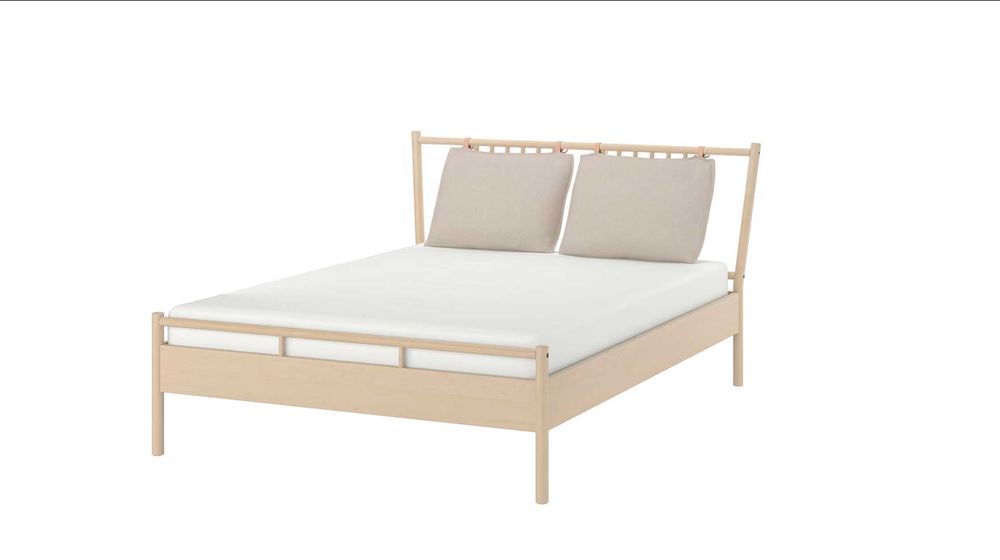 Cama de Casal Kingsize IKEA + Colchão