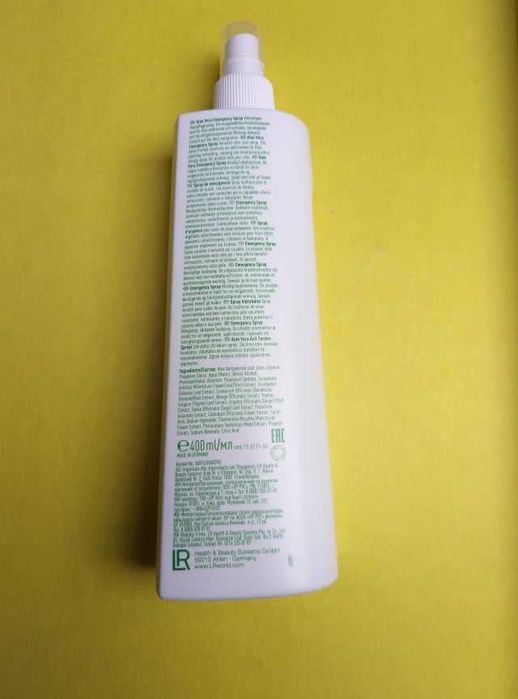 Aloé Vera Spray hidratante de emergência 400ML