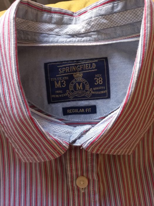 Camisa da Springfield  38 como Nova, manga curta