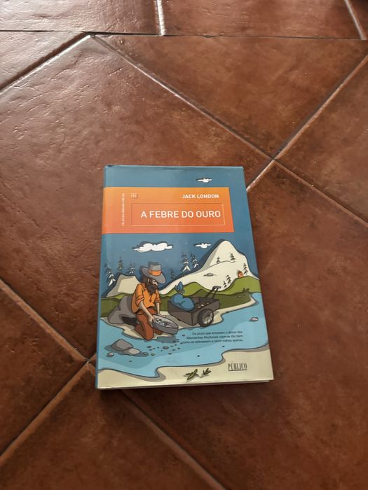 Livro a febre do ouro  jack london