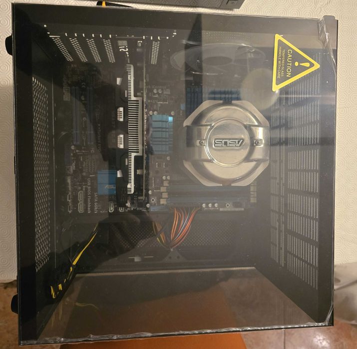 PC Gaming Completo | 16GB RAM + SSD 1.5TB + GTX 1050 Ti 4Gb | Caixa RGB Vidro