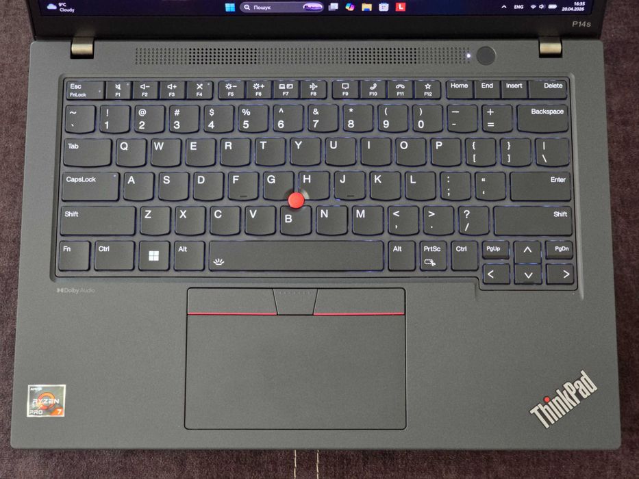 Lenovo ThinkPad P14s Gen4 (14" 2.8K OLED/ R7-7840U/ 64 LPDDR5x/ 1Tb NVMe)
