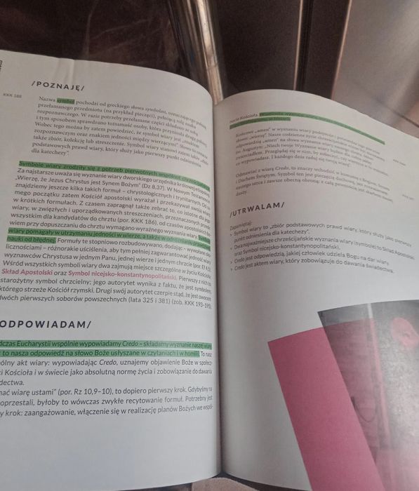 Książka do religii kl.1 liceum/technikum