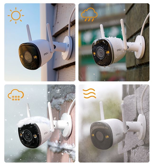 Знижка Imou Bullet 2Е 5 Mp 3.6 mm F42FP  Wifi Відеокамера •