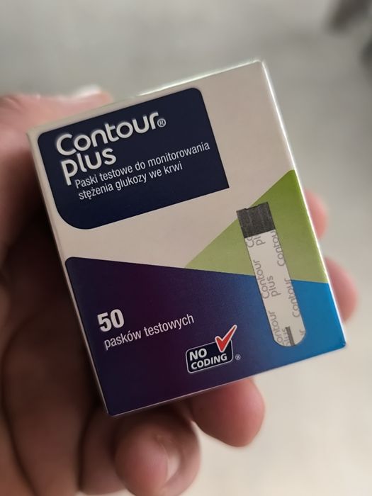 Paski testowe CONTOUR PLUS nowe nieotwarte