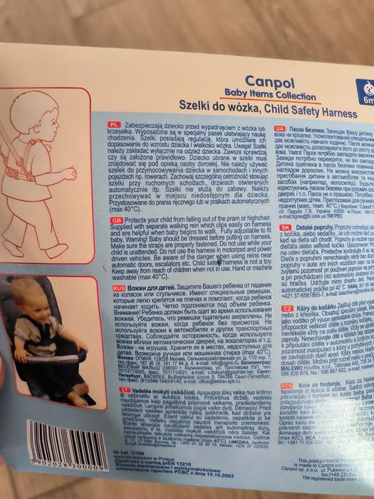 Szelki do wózka Canpol