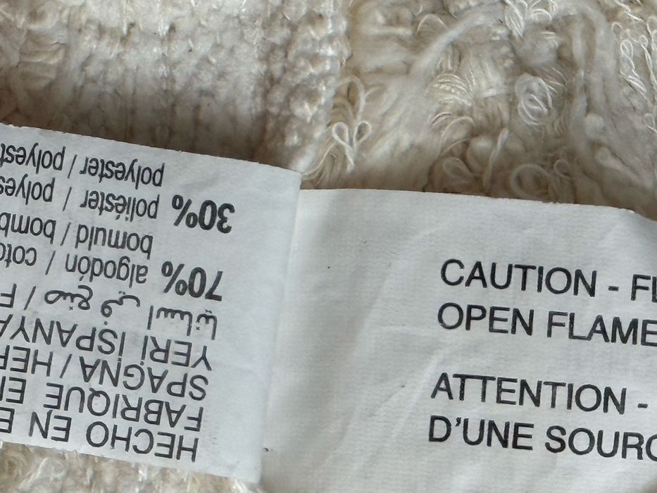 Tapete zara home branco