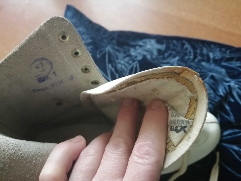 łyżwy figurowe białe damskie - PIRUET