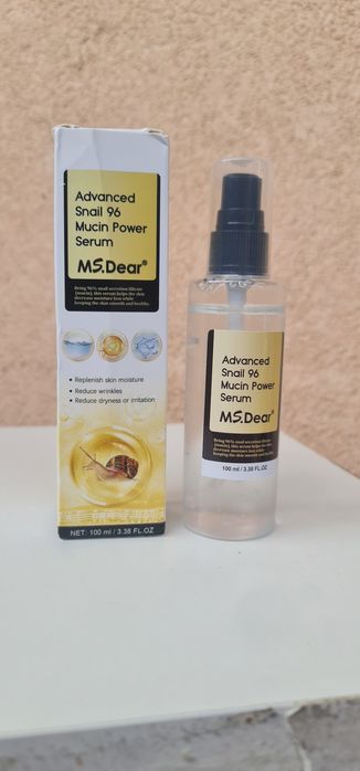 Serum z mucyny ślimaka