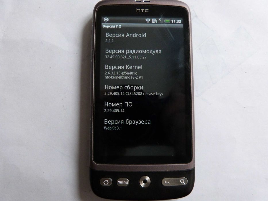 HTC Desire A8181 оригенал на одну сімку. Флагман свого часу.