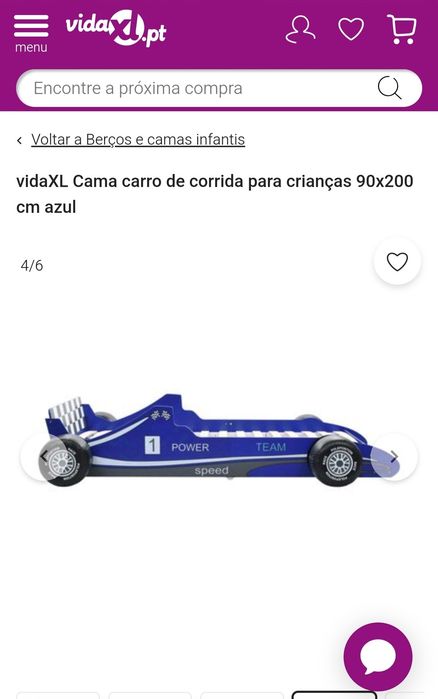 Cama de corrida 90x200