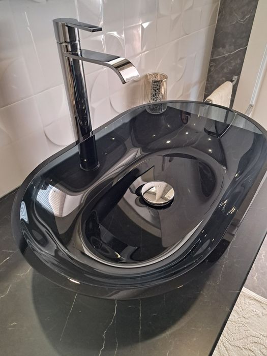 Lavatorio Ikea de vidro