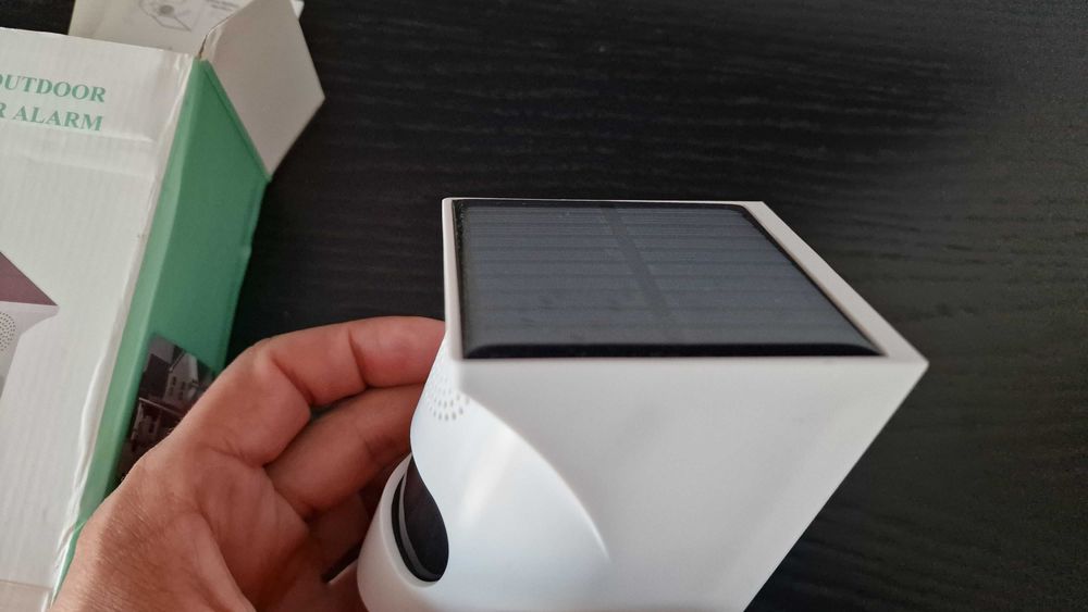 Detector movimento Inteligente exterior Solar e wi-fi PIR8700JHDL99DJ9