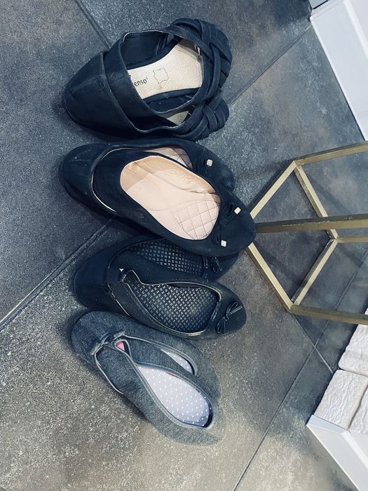 Baletki zestaw 4 pary