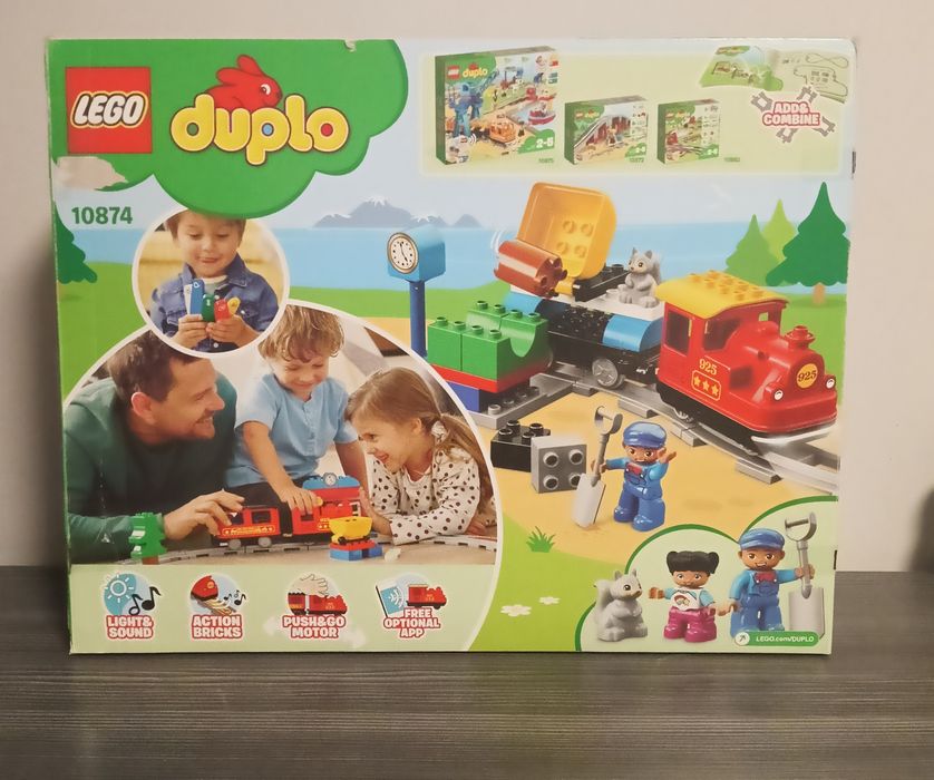 Zestaw LEGO Duplo 10874 Pociąg parowy